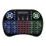 Teclado Controle Air Mouse Touch Pad Smart Tv Box Wireless