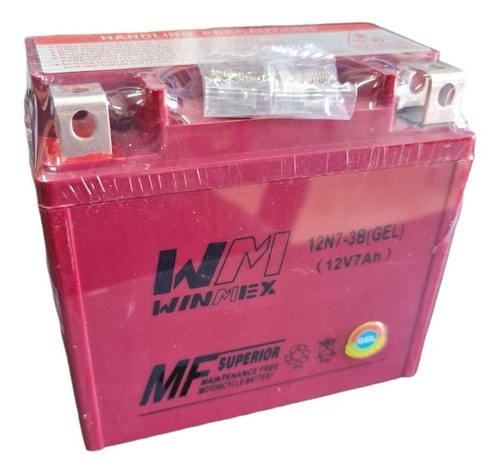 Bateria Para Vento Crossmax 250 Pro De Gel Lista Para Usar 