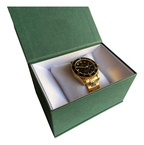 Reloj Automatico Submariner Contra Agua Acero Inoxidable Gst