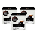 3 Cajas X16 Capsulas Nescafe Dolce Gusto Espresso Intenso