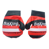 Guantes Boxeo Niño Infantil Box Junior Goma Campeon Par Box