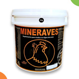 Mineraves Suplemento Mineral Ade Pintinho Galinha Frango 1kg