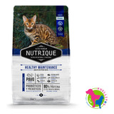 Nutrique Gato Adulto Healthy Maintenance X 2kg- Huellitas 
