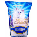 Areia Sílica Sanitária Micro Cristais Em Gel 1,8 Kg Chalesco