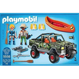 Playmobil Camioneta 4x4 Con Accesorios. Usado