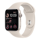 Apple Watch Se Gps Estelar De Alumínio 44 Mm C/ Nota Lacrado