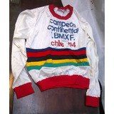 Ropa Bicicross Antigua  Campeón Continental  Bmx  1984