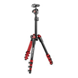 Trípode Manfrotto Befree One Mkbfr1a4 - Color Rojo - Gris *