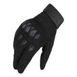 Guantes Tácticos Dedos Enteros Elastizados Ajustable Velcro