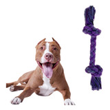 Brinquedo Mordedor Dental Bone Corda Gigante/grande P/ Cães