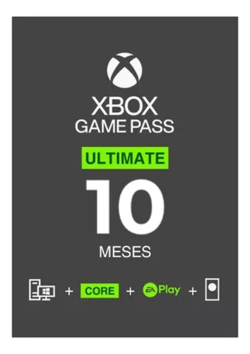 Game Pass Ultimate 9 + 1 Meses Garantizados!