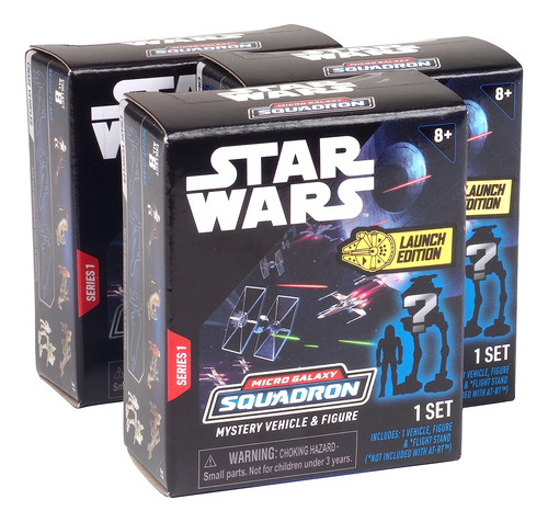 Star Wars Micro Galaxy Squadron Speeder Mystery Box Box, 3 P