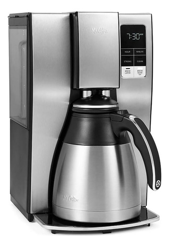 Cafetera Programable Termica De 10 Tazas Acero Inoxidable