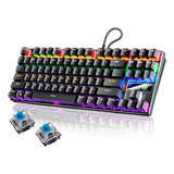 Teclado Mecánico Computadora Alambrico Desmontable Para Game