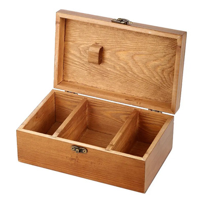 Caja De Costura De Madera, Caja Vacía, Suministros De &py03