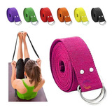 Cinto Yoga 2mts Cinturon Pilates Elongacion Cinta Fitness