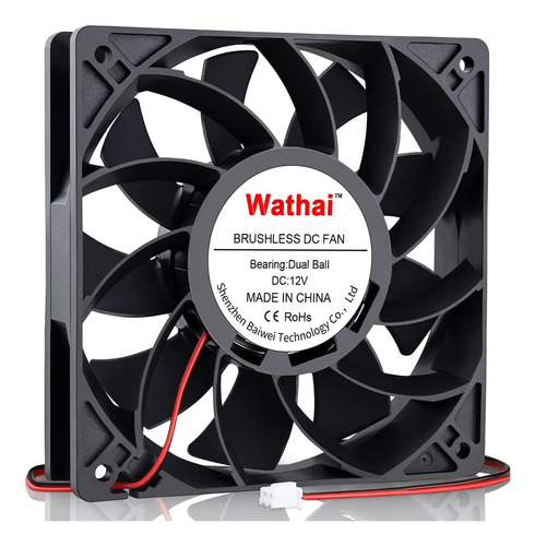 Wathai 120 Mm X 25 Mm 12 V Ventilador Cfm De Alta Presión Ve