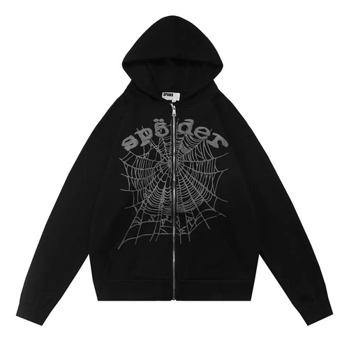 Sudadera Con Capucha Sp5der Para Hombre, Con Estampado .