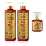 Kit Shampoo Condicionador Liso Perfume Cereja Dolce Pet Cães