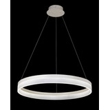 Colgante Circular Aro Living Led Lampara 60 Cuora Magnalum 