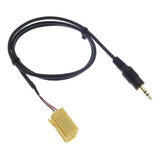 Cable Adaptador De Auxiliar De 3.5 Mm Para Peugeot 206 207