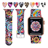 Correa Laffav Para Apple Watch 42/44/45/49 Multicolor M/l