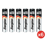 Pack De 6 Unidades Pila 6 X Aaa Energizer Max Cilíndrica 