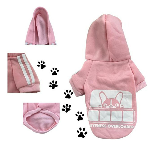 Roupa Para Cachorros Gatos Pijama Macacão Pequenos Pet Frio