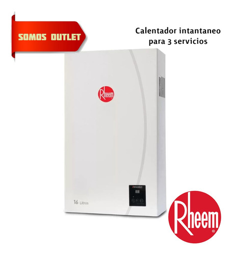 Boiler Calentador Instantáneo D Agua Gas Lp 16l/min Original