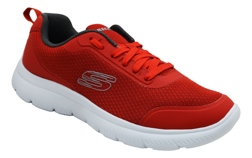 Tenis Skechers Summits 20000/red Rojo Memory Foam