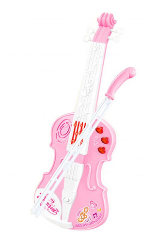 Violino Infantil Musical Rosa Funny Little Musician