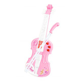 Violino Infantil Musical Rosa Funny Little Musician