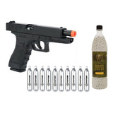 Airsoft Glock 17 Gen 3 6mm Bbs Blowback Tanques Co2 Xchws C