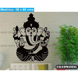 Vinilo Decorativo Ganesha Elefante 