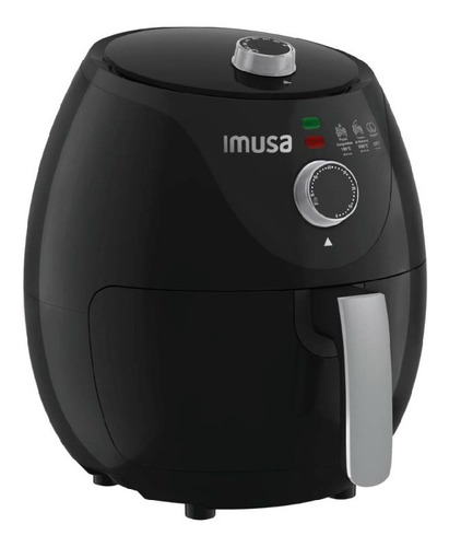 Freidora De Aire Imusa Air Fryer Esencial 3,2 Litros Negro