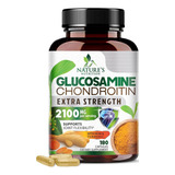 Nature's Nutrition | Glucosamine Chondroitin | 180 Capsules