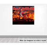 Vinil Sticker Pared 150cm Lado Iron Maiden Modld0045