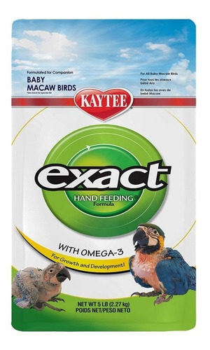 Kaytee Exact Papilla Para Aves Guacamayos Bebé 2.27kg