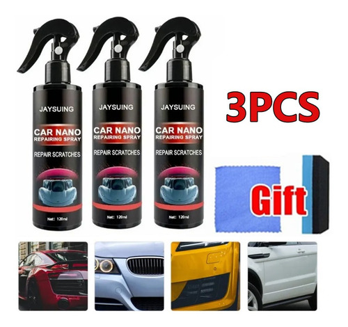 Aerosol U Car Nano Repair Oxidación Liquido Cerámica Sup 3 P