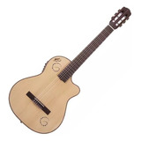 Gracia Gold Guitarra 1/2 Caja Nylon Fishman Maciza Oferta
