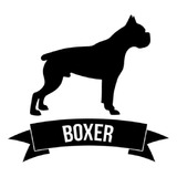 Sticker Perro Boxer