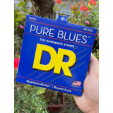 Cuerdas De Bajo Dr Pure Blues 45-130 Originales