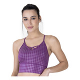 Top Deportiva Houndstooth Tone/tone Purpura Everlast