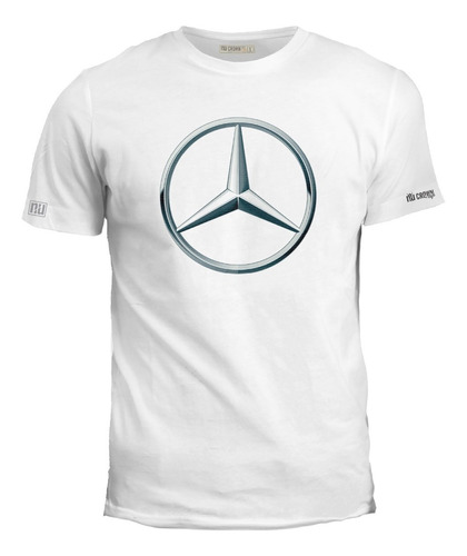 Camiseta Estampada Logo Mercedes Benz Ink