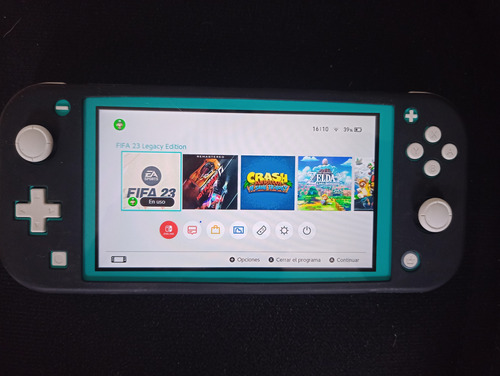 Nintendo Switch Lite Con Chip Y 16 Juegos