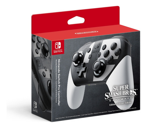 Control Pro Inalambrico Nintendo Switch Edicion Super Smash