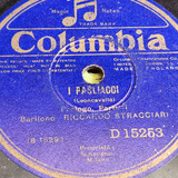 Pasta Riccardo Stracciari Baritono Columbia C560