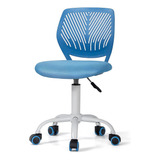 Silla De Escritorio Giratoria, Azul