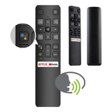 Control Tcl Rc802v Original Android Con Voz + Pila