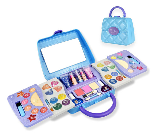 Conjunto De Brinquedos Cosméticos Infantis Lavável Menina